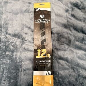 12-inch Flexible Antenna - Black and Yellow